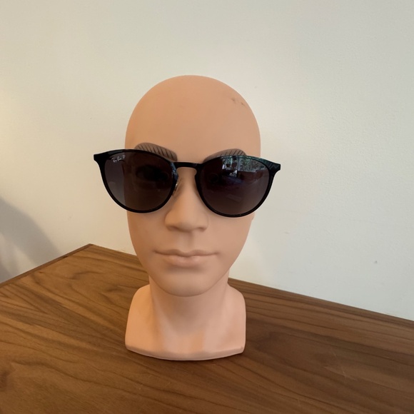 Ray Ban P Black Erika Sunglasses in Box. - Picture 8 of 11